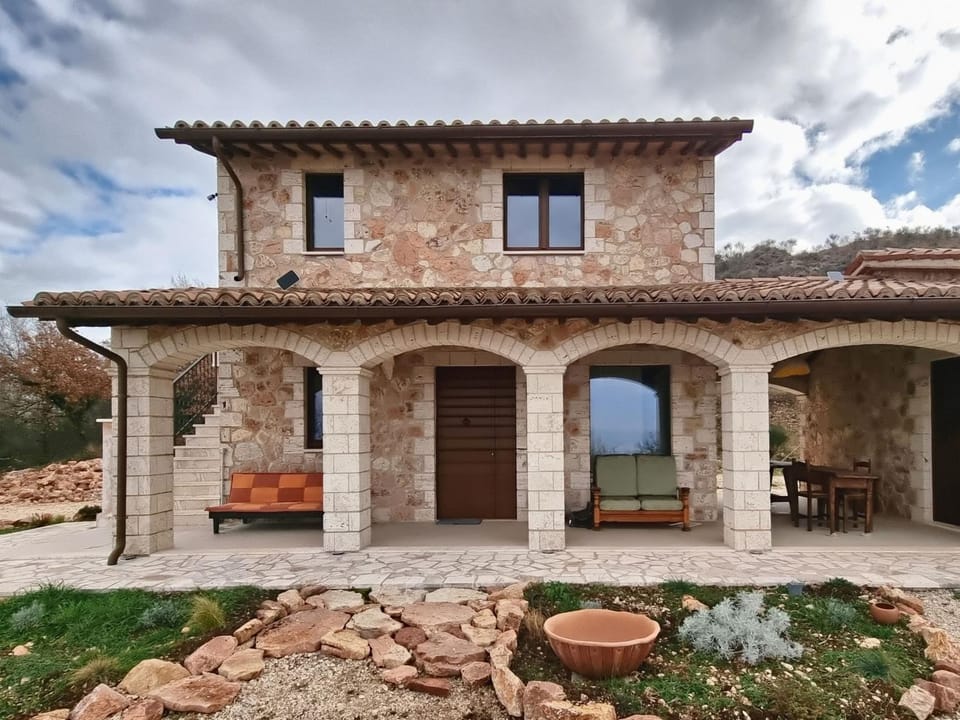 Property building, Patio