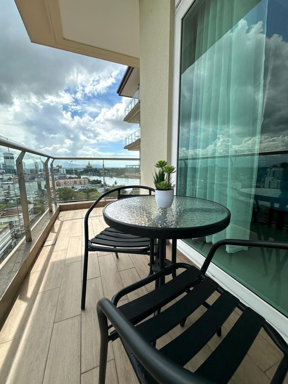 Day, View (from property/room), Balcony/Terrace, Seating area