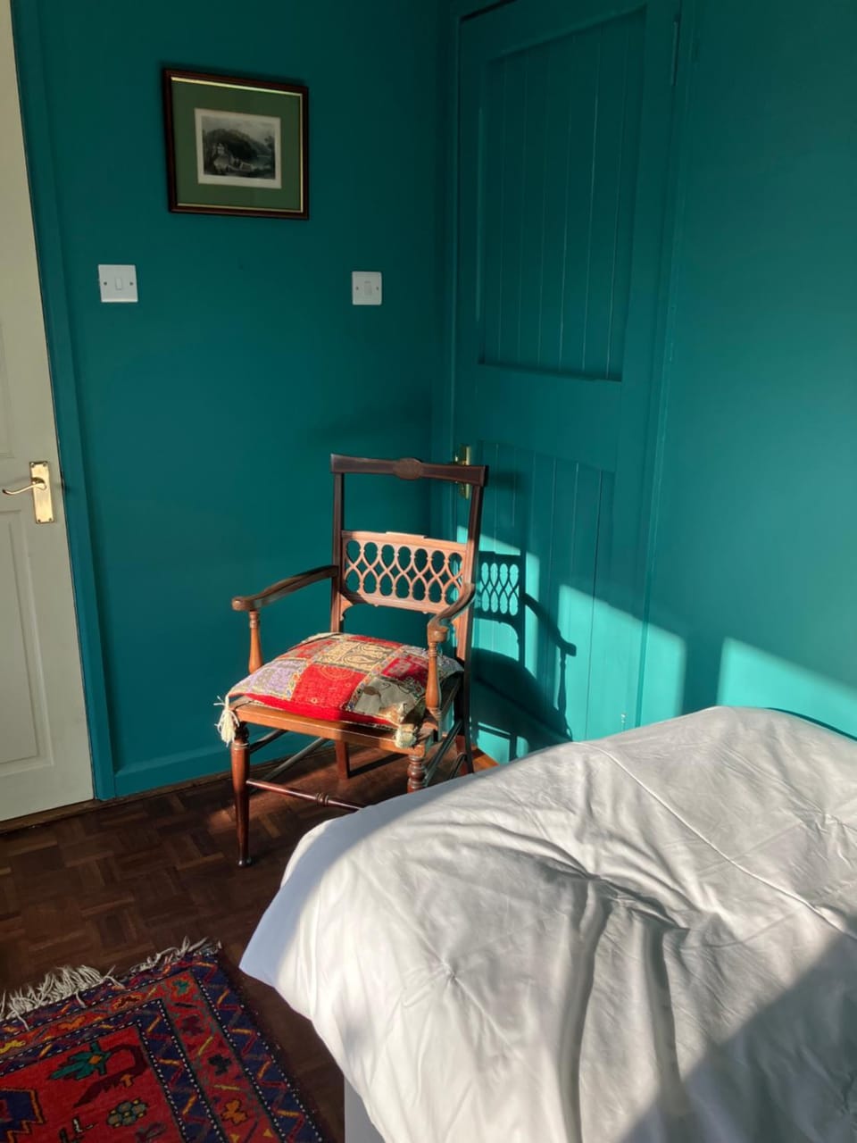 The Green Room in Kilmersdon Bed and Breakfast in Mendip District