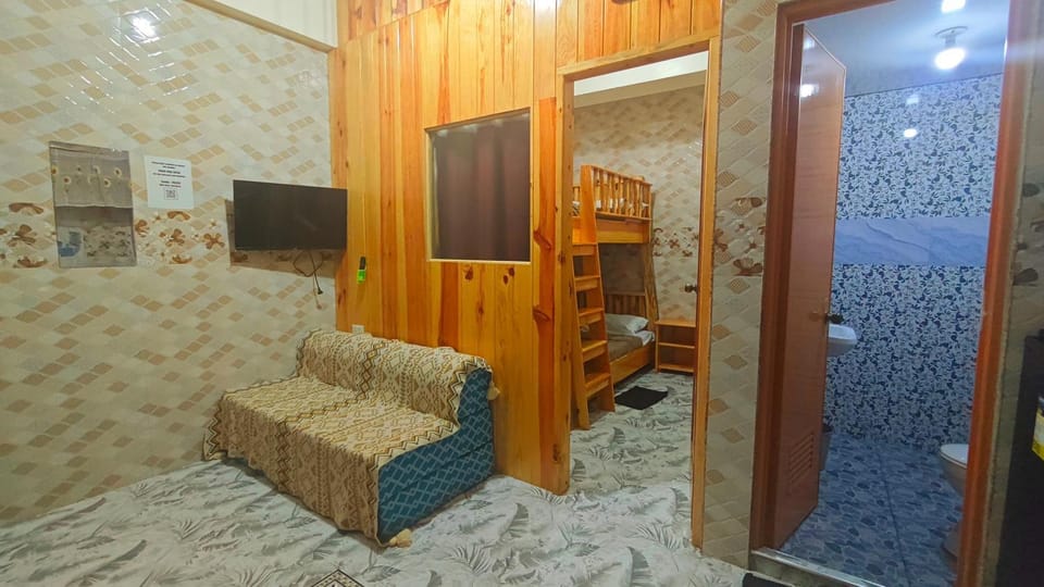 Bed, Living room, Photo of the whole room