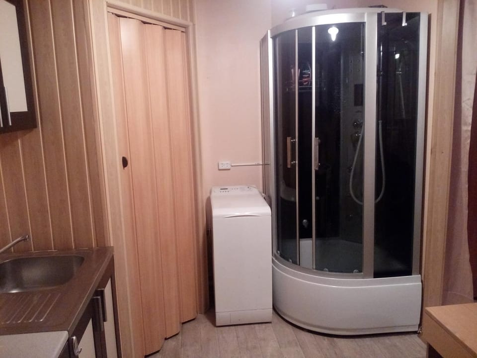 Shower, washing machine
