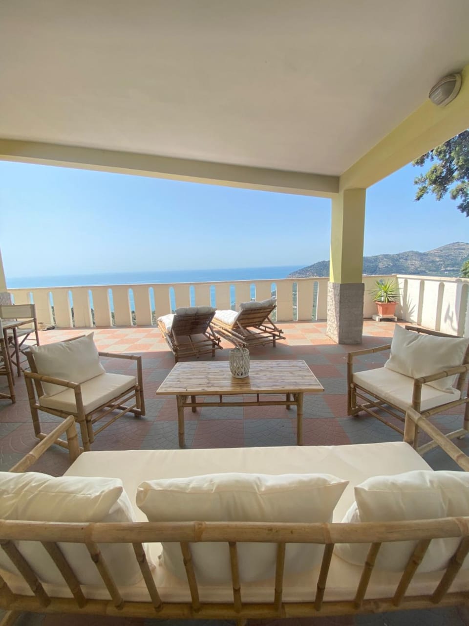 Property building, View (from property/room), Sea view, sunbed