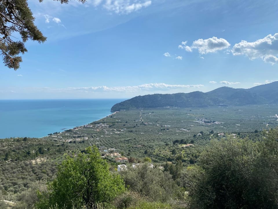 Natural landscape, Sea view