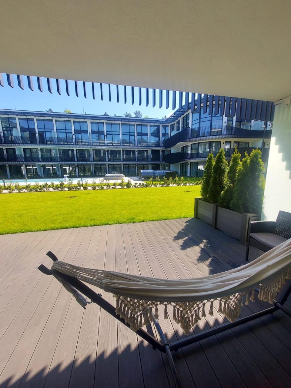 Spring, Day, Garden, Balcony/Terrace, Garden view
