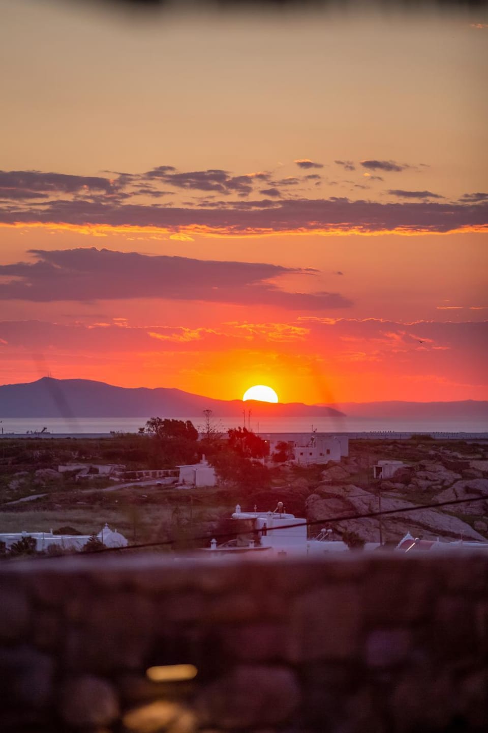 Sea view, Sunset