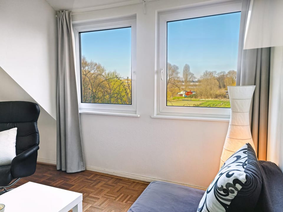 View (from property/room), Living room, Seating area, Quiet street view