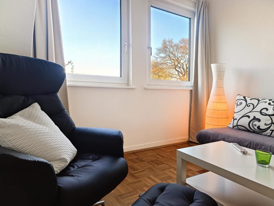 Living room, Seating area, Mountain view, Quiet street view