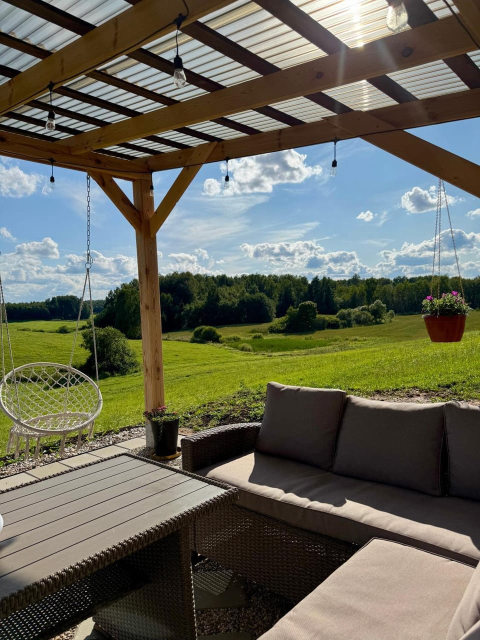 Saules sēta Luxury tent in Latvia