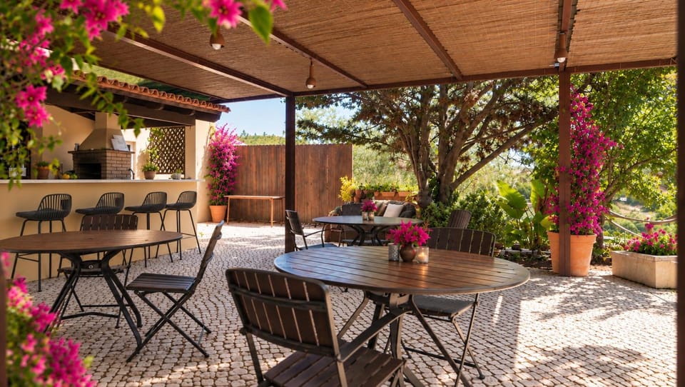 Patio, Day, Garden view, Breakfast
