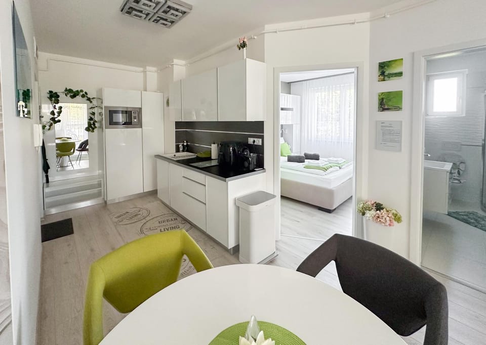 Kitchen or kitchenette, Dining area, stove