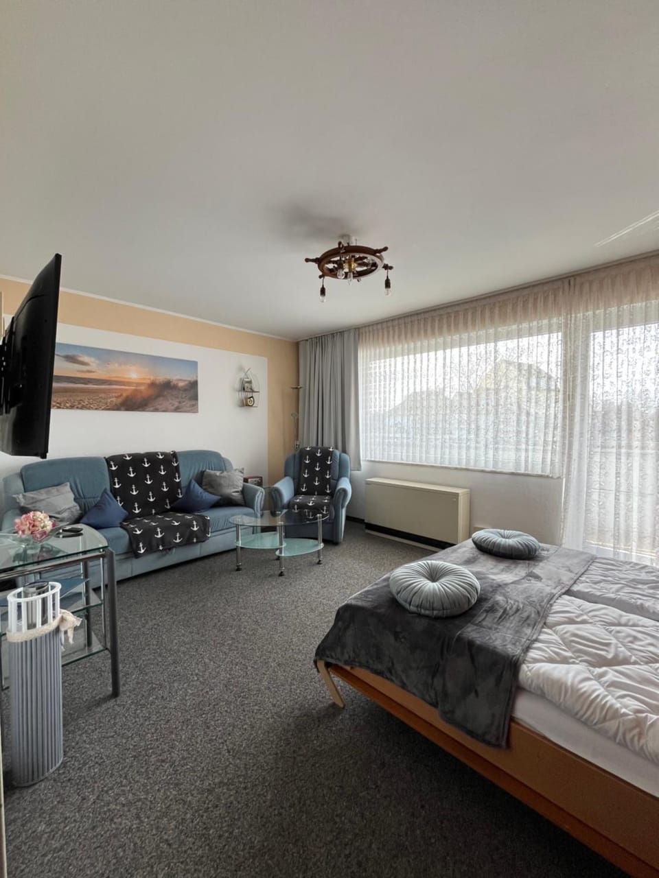 Studio Heimi I mit Balkon strandnah Cuxhaven-Grimmershörnerbucht Apartment in Cuxhaven