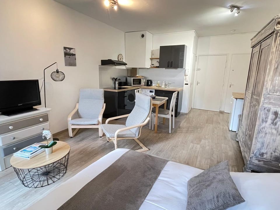 Studio cosy 3 étoiles avec balcon, idéal pour 2 pers, à Aix-les-Bains - FR-1-555-113 Apartment in Aix-les-Bains