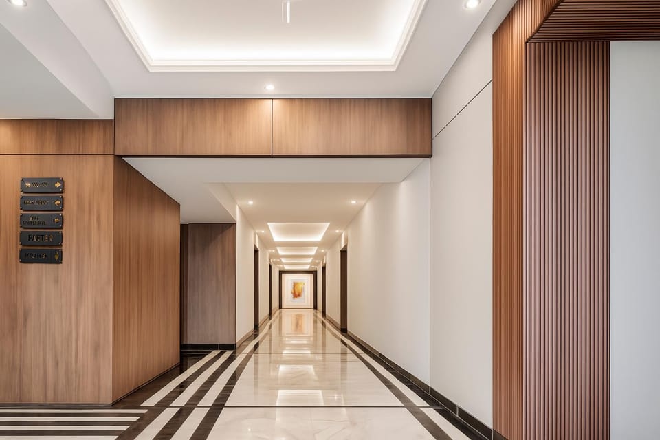 Restaurant/places to eat, Lobby or reception, Parking