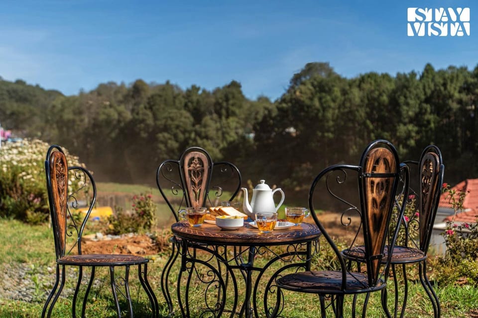 Garden view, Breakfast