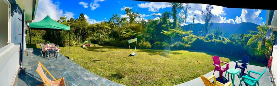 People, Garden, Garden view, Mountain view