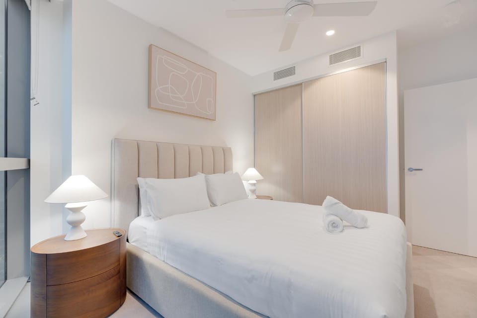 Modern -1 BR Stay in Queen's Wharf Walk to Casino Apartment in Brisbane City