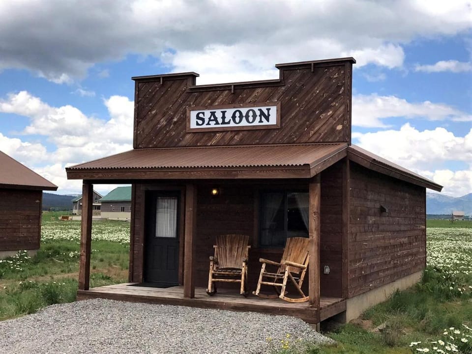 Secluded Old West Cabin with Stunning Countryside Views in Island Park, Idaho Cabin in Island Park