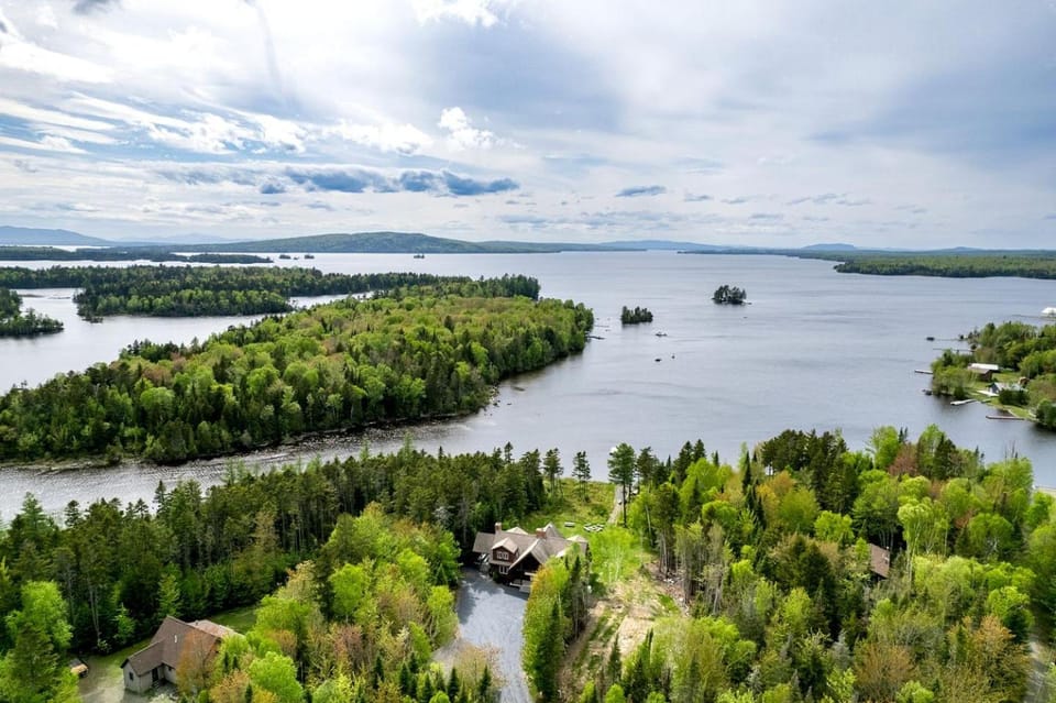 Secluded Cabin with Fireplace and Games in Lily Bay Township, Maine Cabin in Moosehead Lake