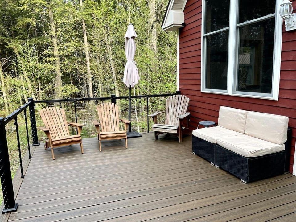 Stunning Cabin Surrounded by Trees and Fire Pit Provided in Bowerbank, Maine Cabin in Penobscot