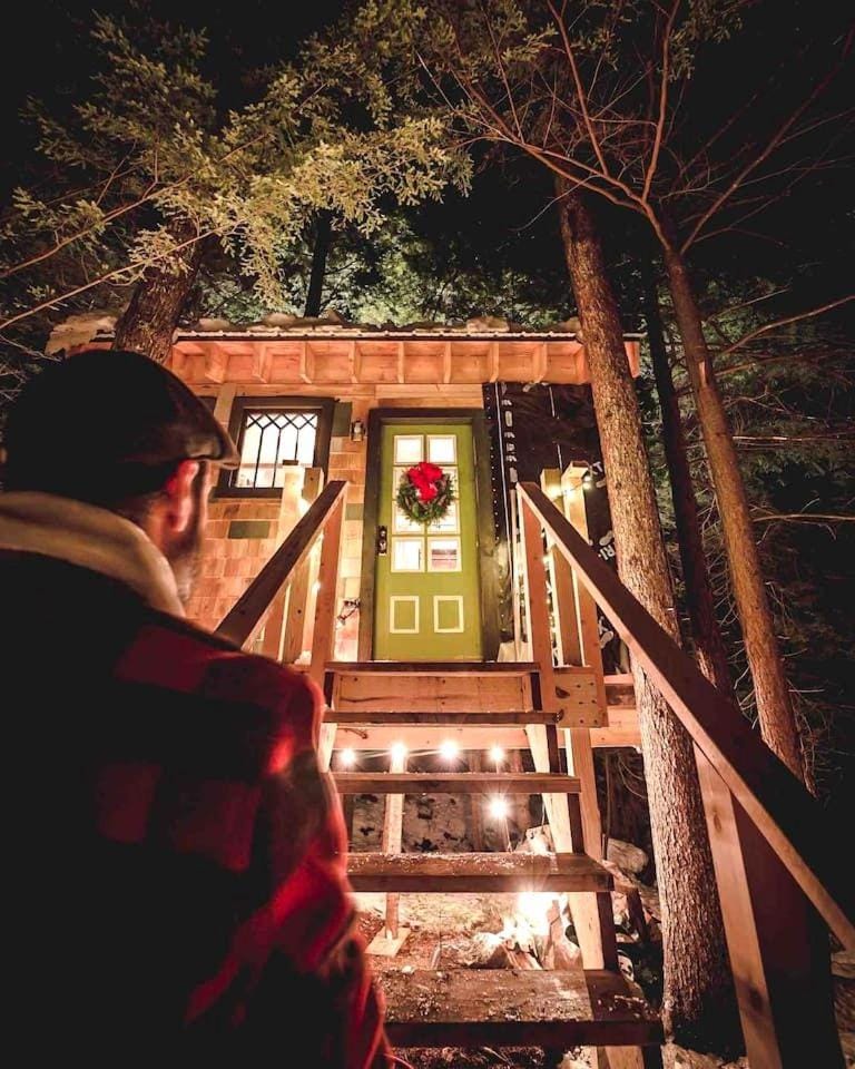 Cozy Treehouse with Sauna in Hardwick, VT House in Hardwick