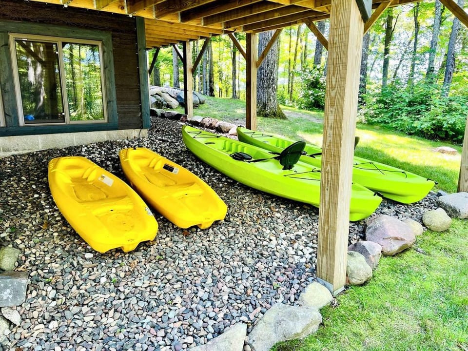 Pet-Friendly Lakeside Cabin Ideal for a Family Getaway in Wisconsin Cabin in Wisconsin