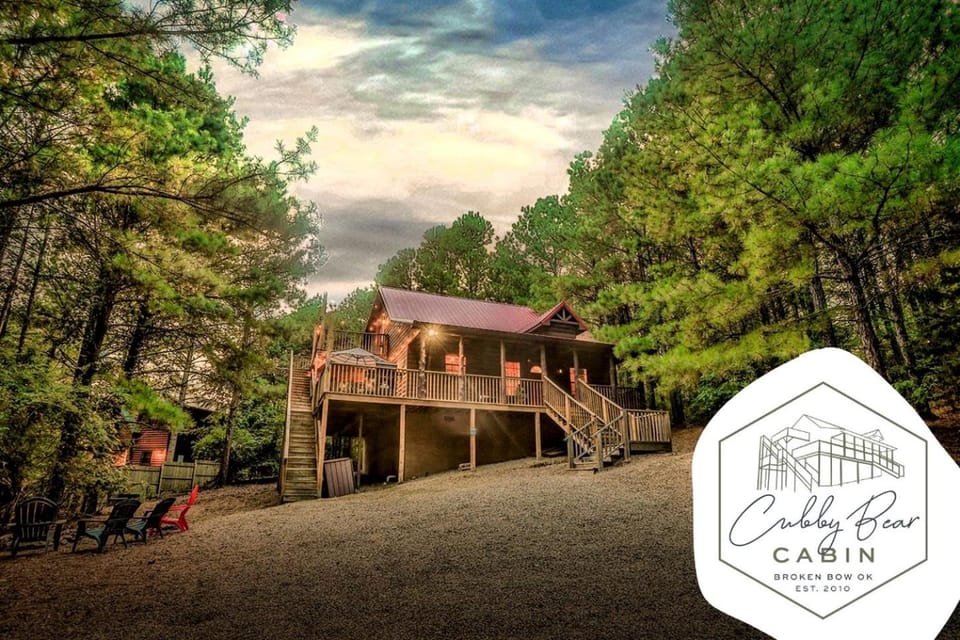 Wonderful Cabin Nestled in the Trees in Broken Bow, Oklahoma Cabin in Oklahoma
