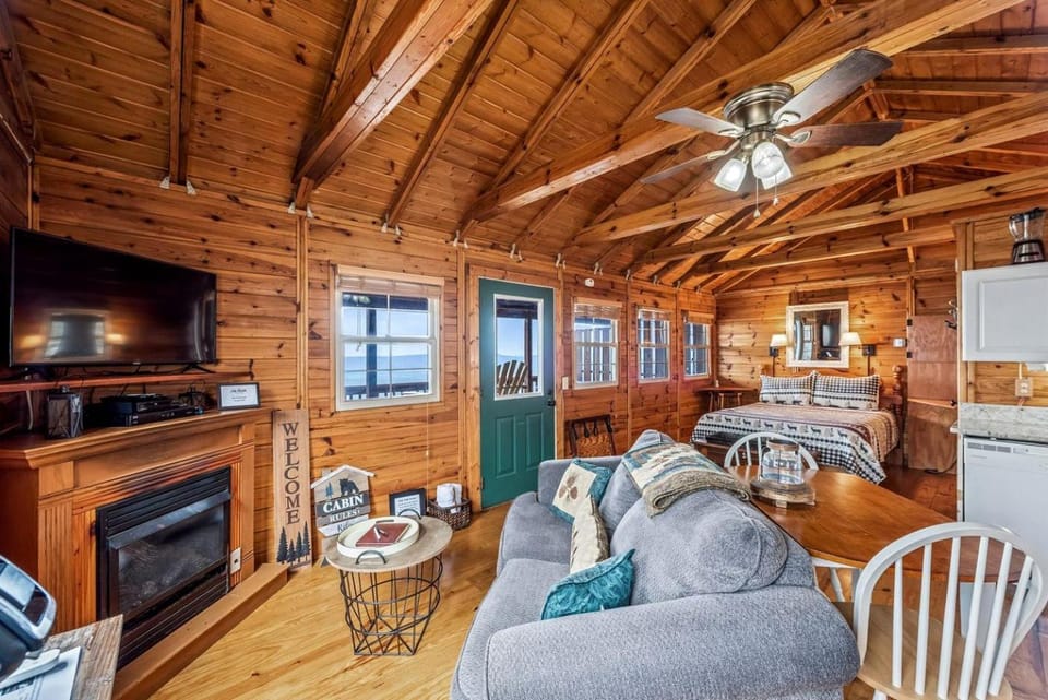 Impressive Wooden Rustic Cabin with Fireplace in Mentone, Alabama Cabin in Alabama