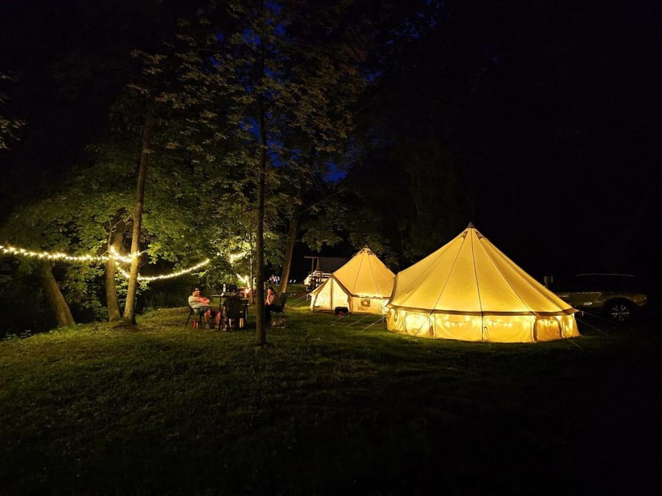 Stunning Cozy Tipi with Fire Pit in Saint Croix Falls, Wisconsin Luxury tent in Wisconsin