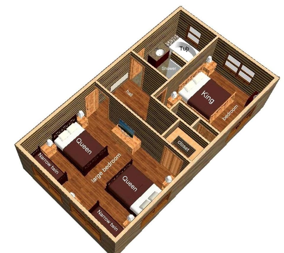 Amazing Wooden Cabin with Hot-tub and Game Room in Sevierville, Tennessee Cabin in Sevier County