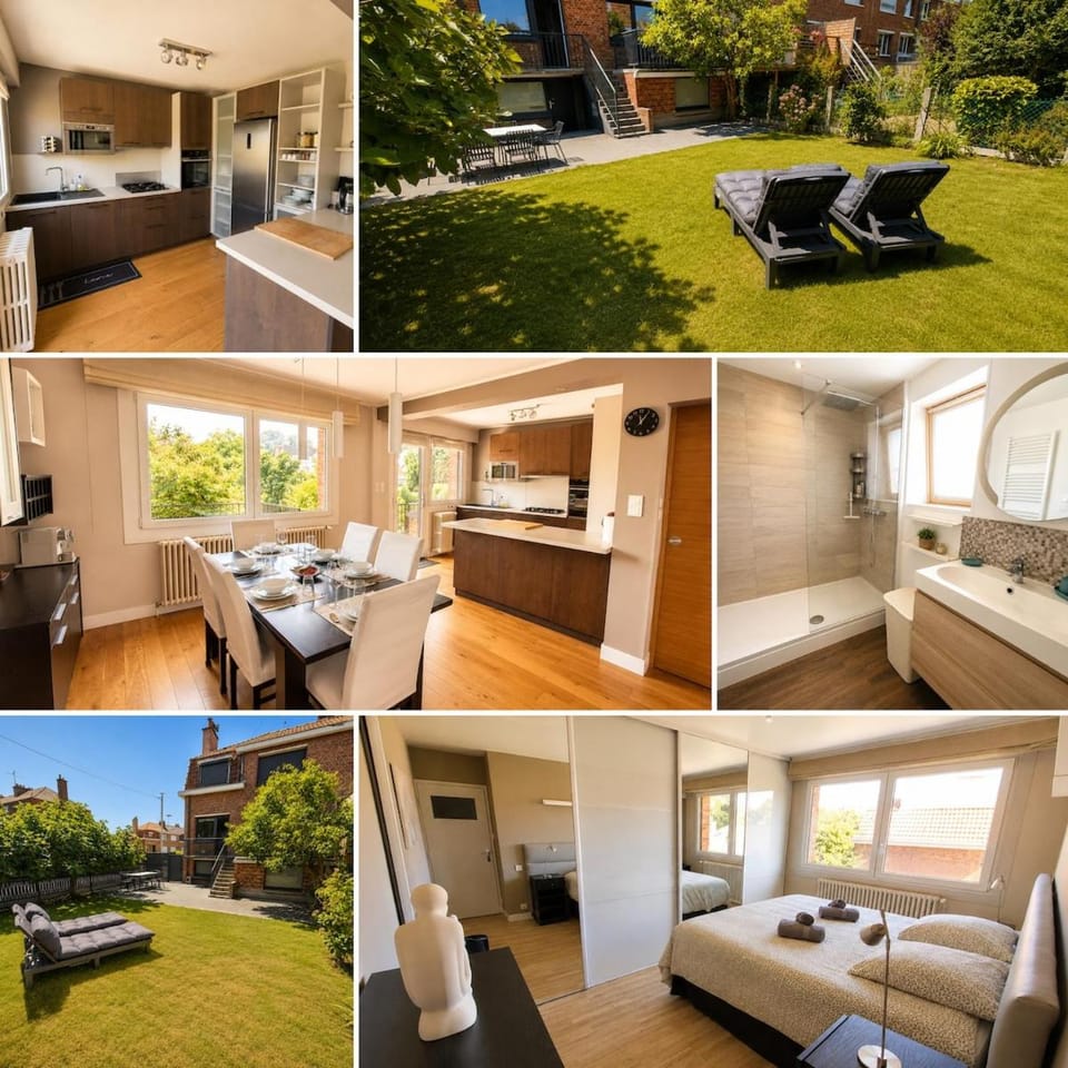 Garden, Living room, Garden view