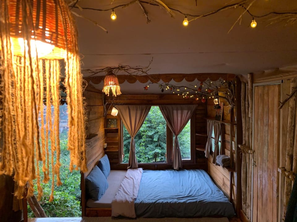 Cú Trên Cây Homestay Nature lodge in Dalat