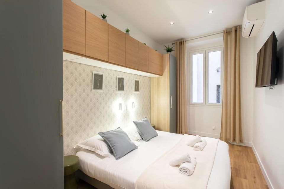 #34 Staywizus - Lamartine Central 3 BDR AC balcony 10mins walk to old town Apartment in Nice