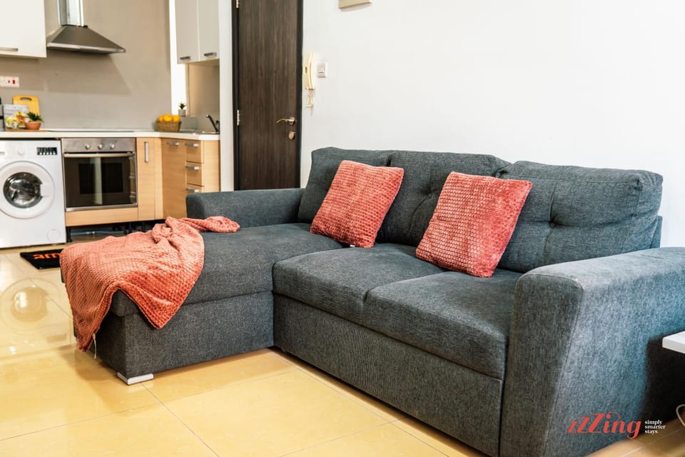 Kitchen or kitchenette, Living room