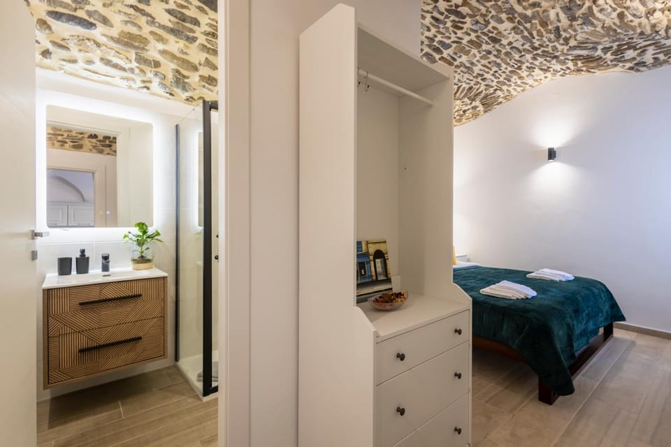 Bed, TV and multimedia, Photo of the whole room, Bedroom, pet friendly, towels, wardrobe, air conditioner