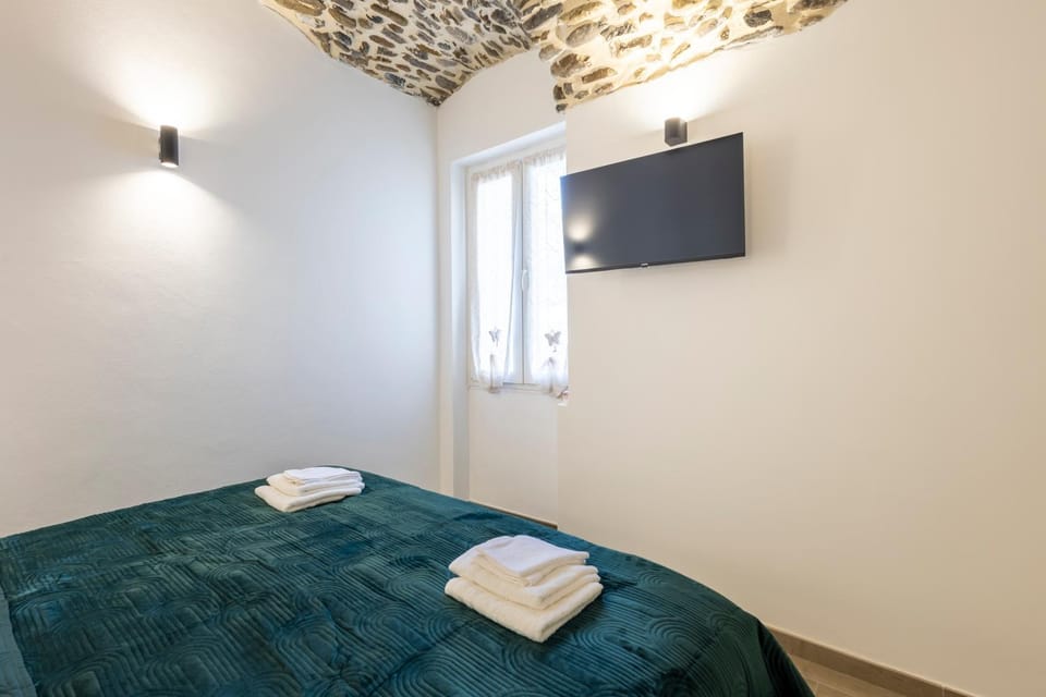 Bed, TV and multimedia, Photo of the whole room, Bedroom, pet friendly, towels, wardrobe, air conditioner