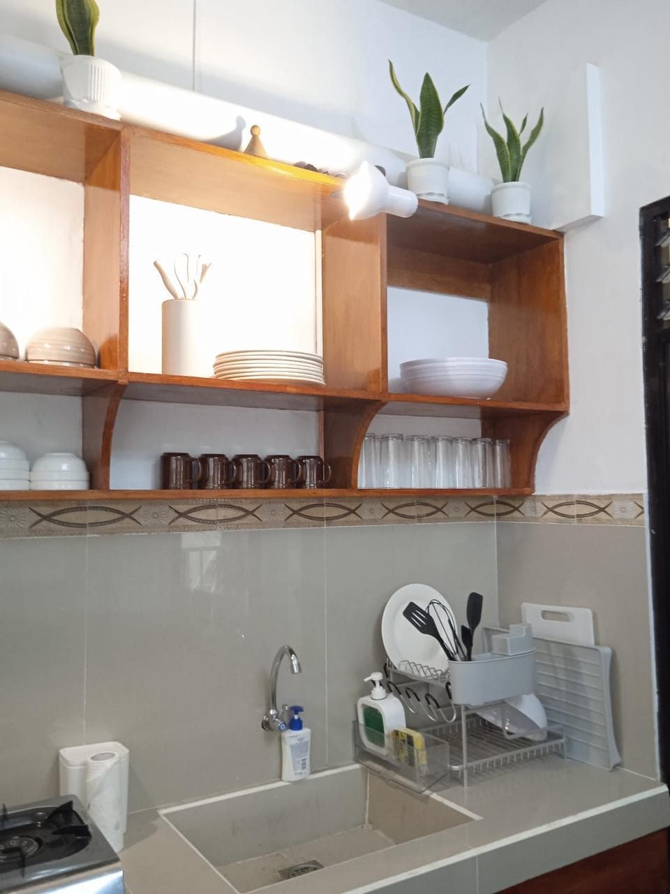 Coffee/tea facilities, Kitchen or kitchenette, Decorative detail