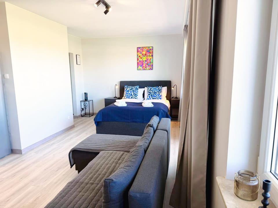 Bed, Living room, Photo of the whole room, Seating area, Bedroom