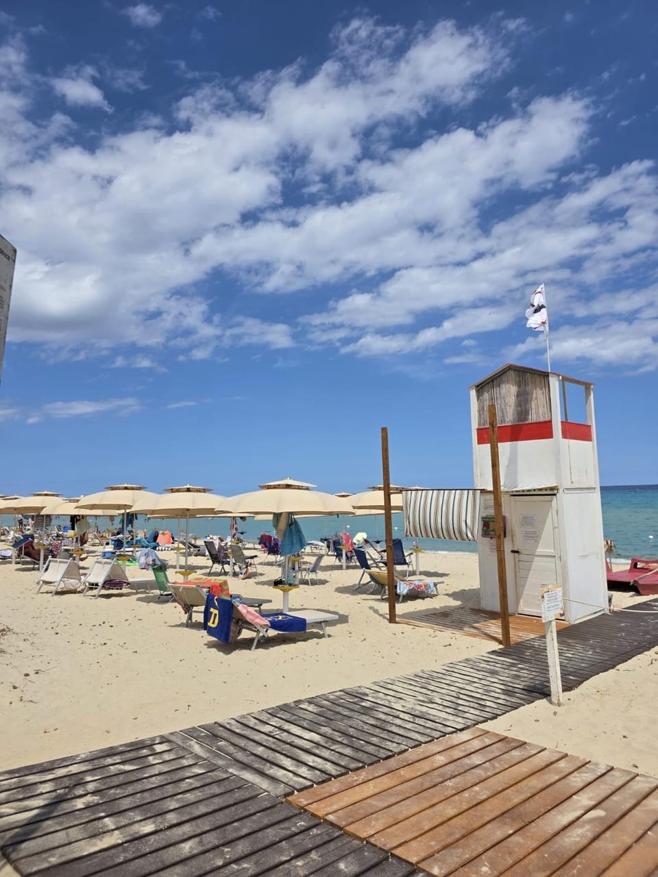 Day, Natural landscape, Beach, Sea view, sunbed