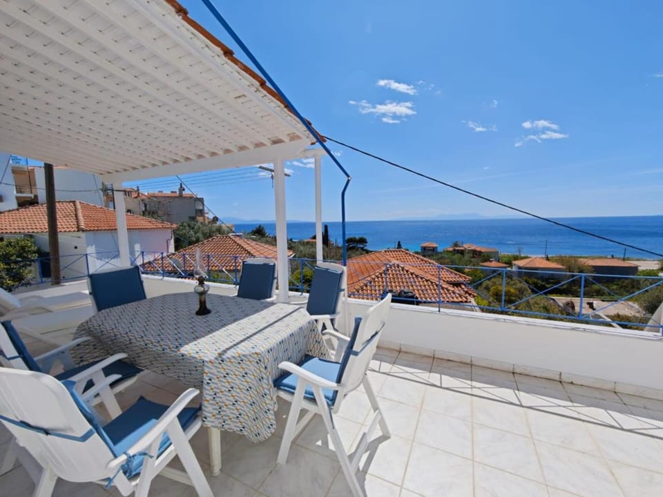Patio, Balcony/Terrace, Seating area, Sea view