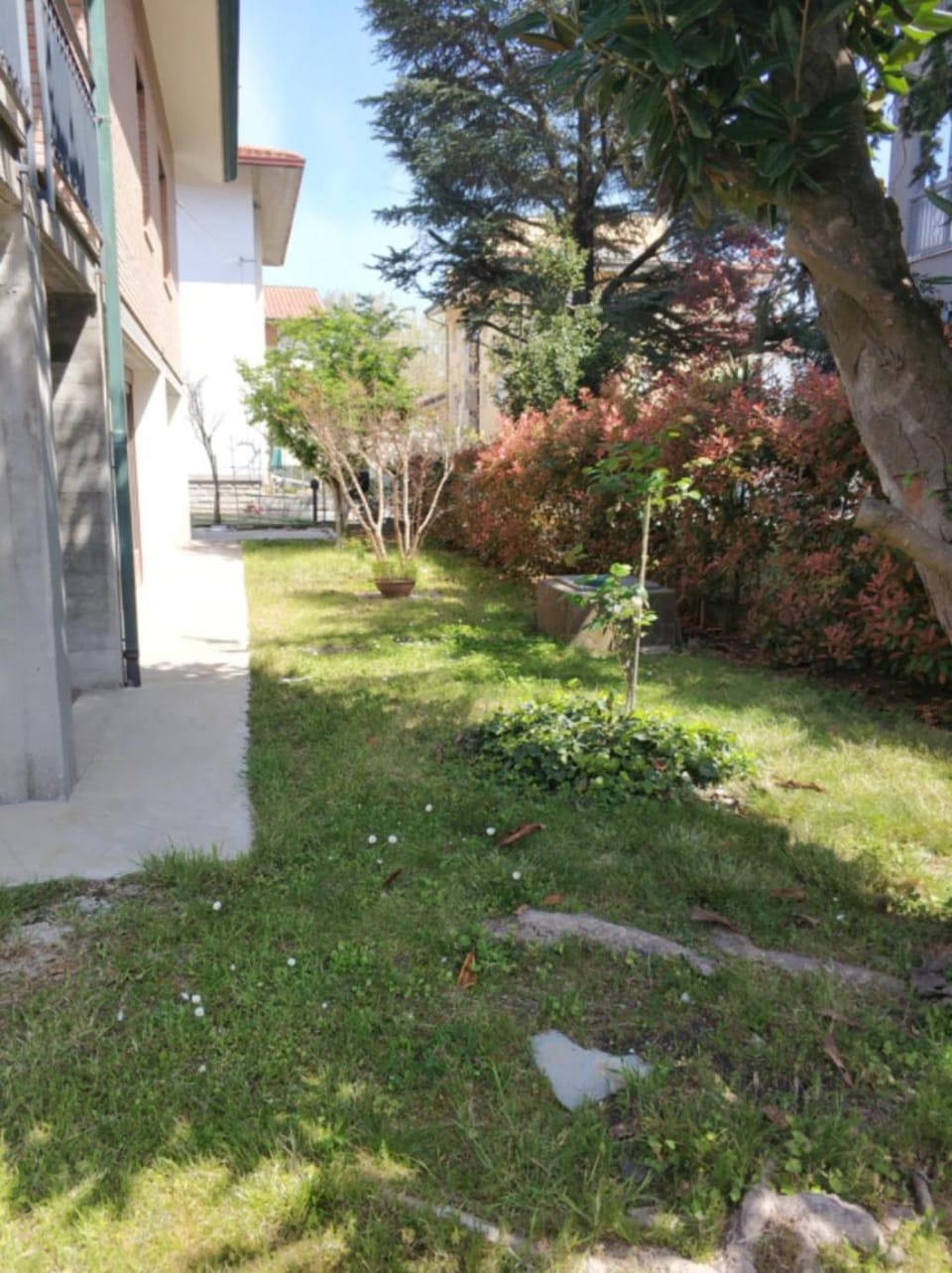 Property building, Spring, Garden, Garden view