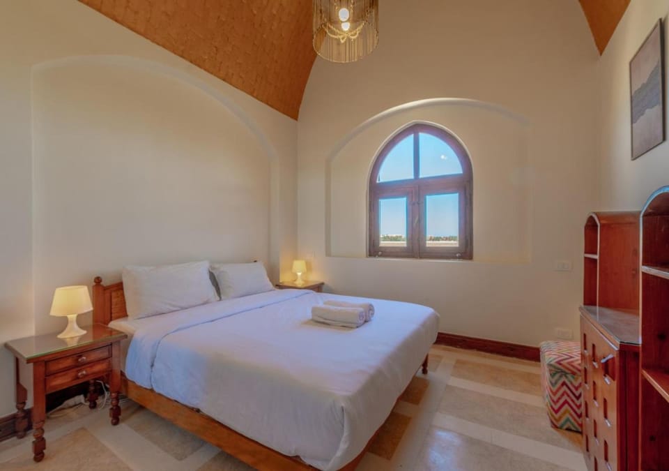 Dreamy 1BR in Italian Compound, Nubia, El Gouna Apartment in Hurghada