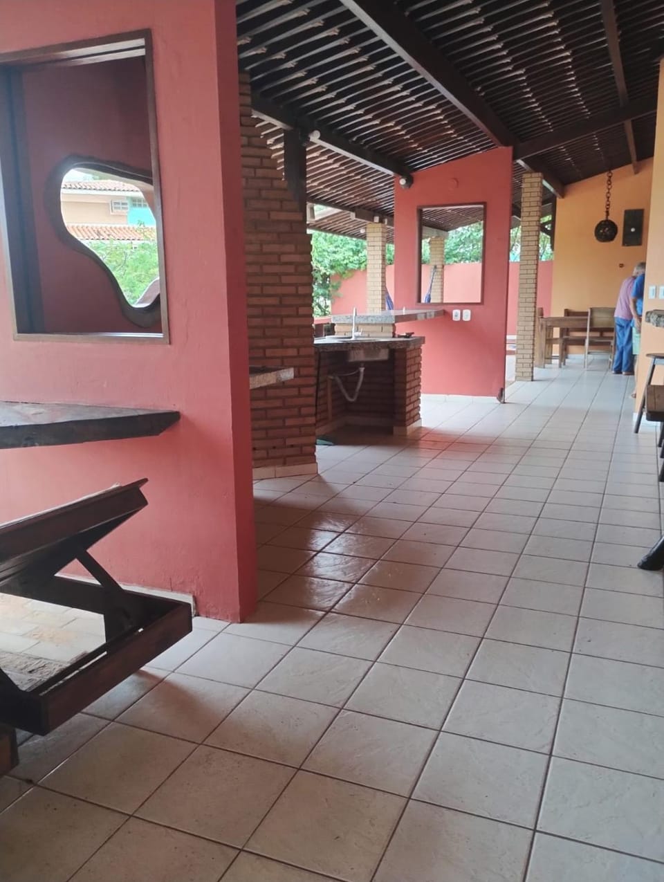 Patio, Seating area, Inner courtyard view