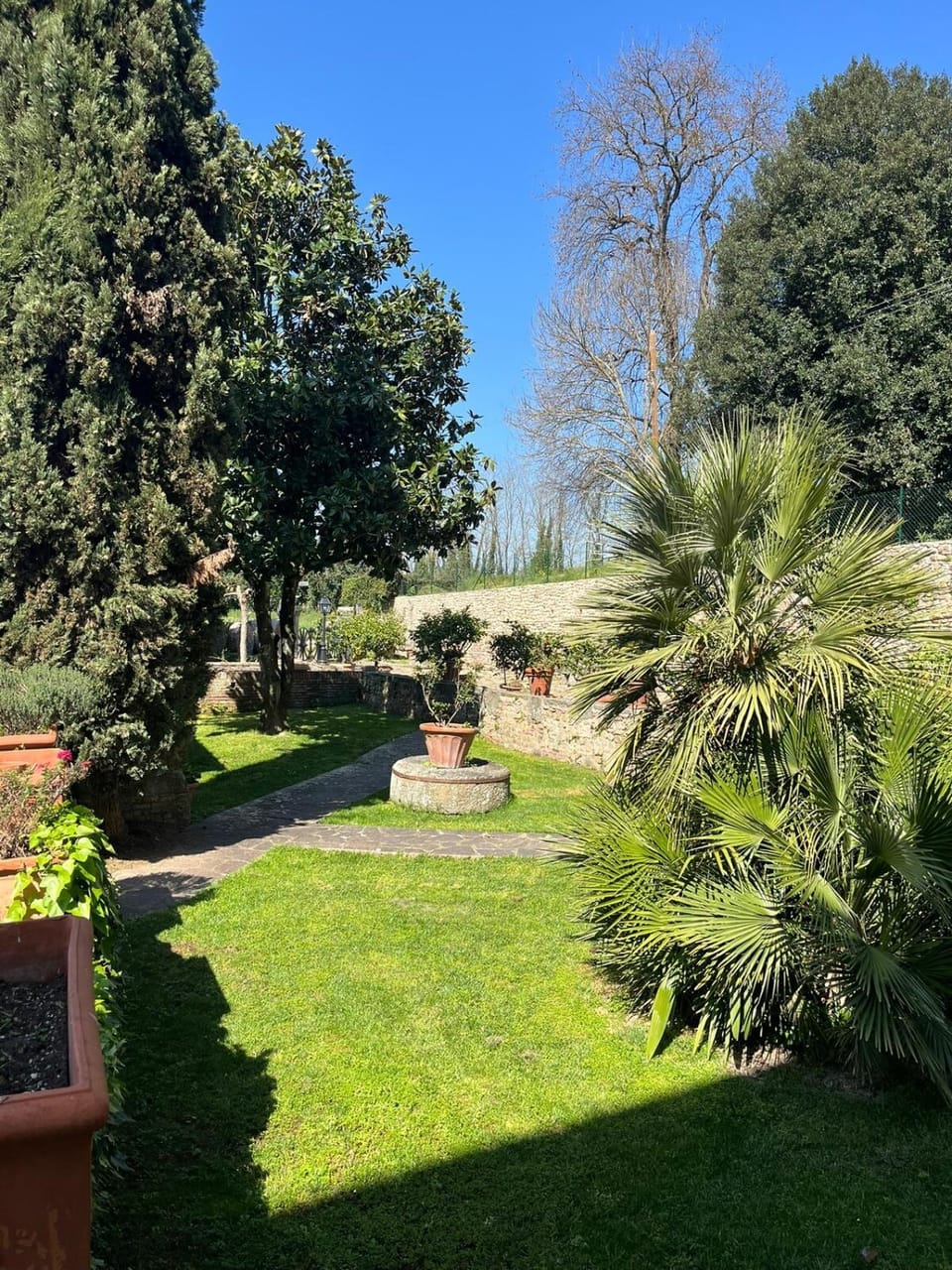 Natural landscape, Garden, Garden view