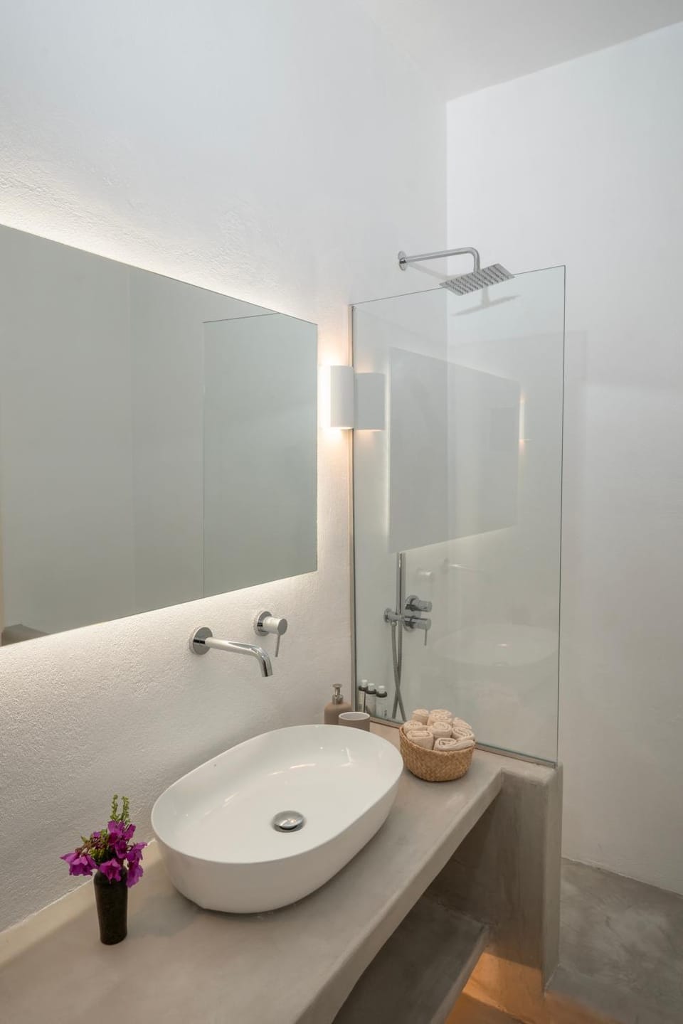Shower, Bathroom, towels