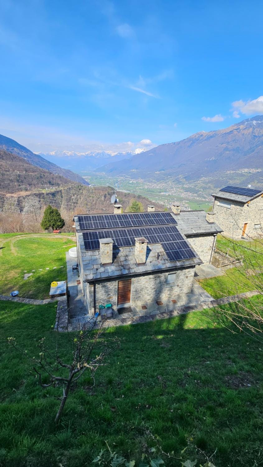 Property building, Natural landscape, Mountain view