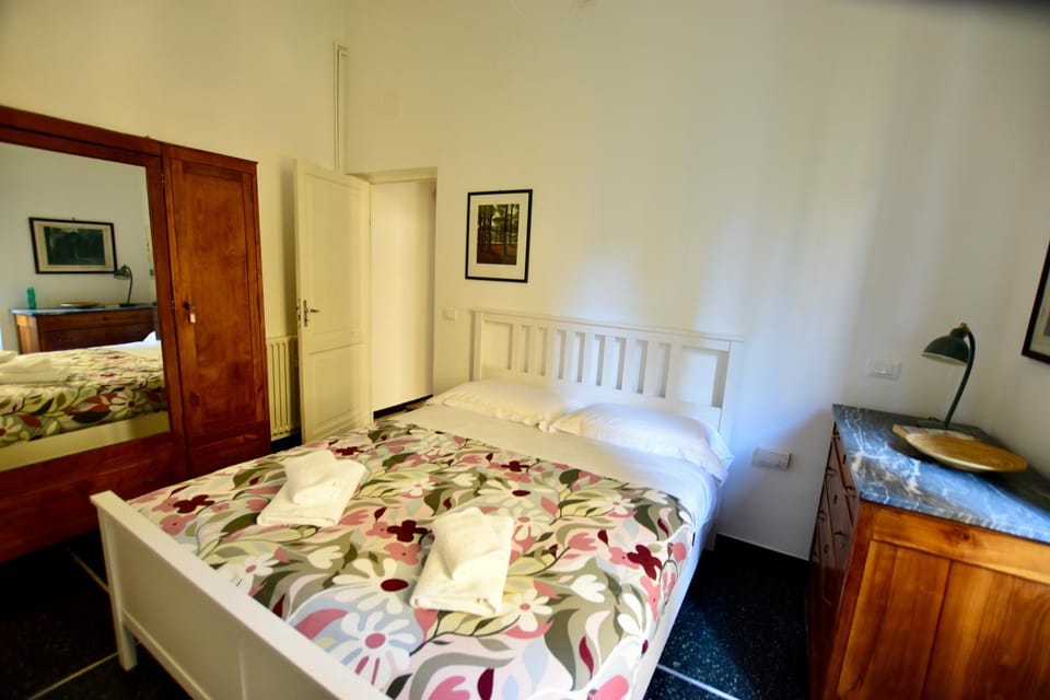 Bed, Photo of the whole room, Bedroom, towels, wardrobe