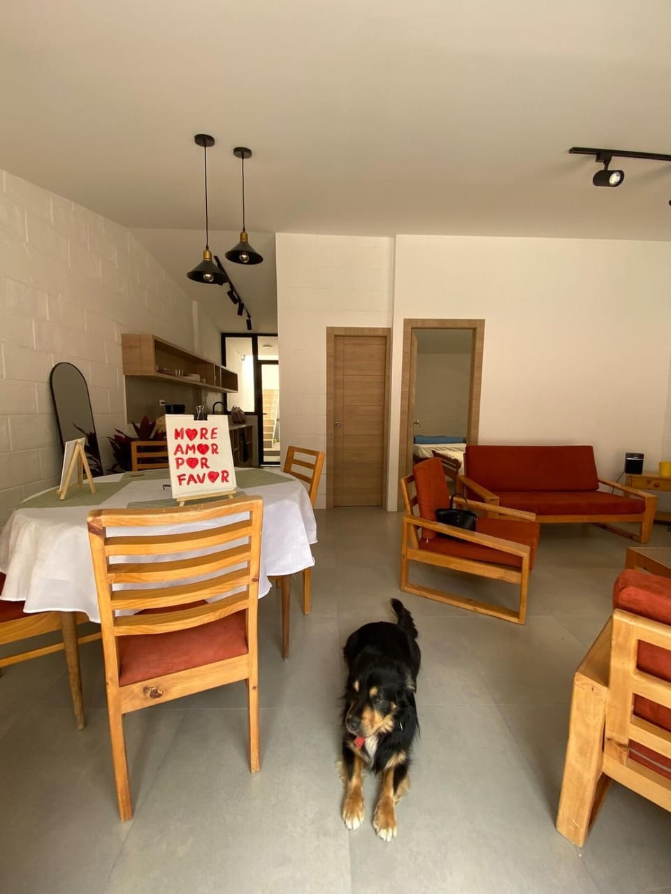 Living room, Dining area