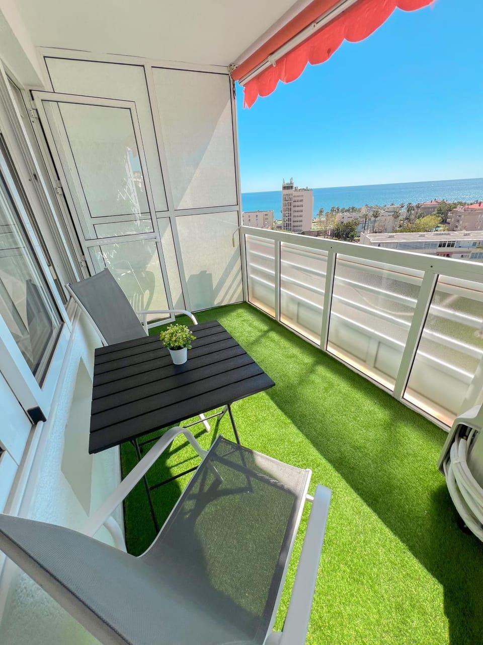 View (from property/room), Balcony/Terrace, Sea view
