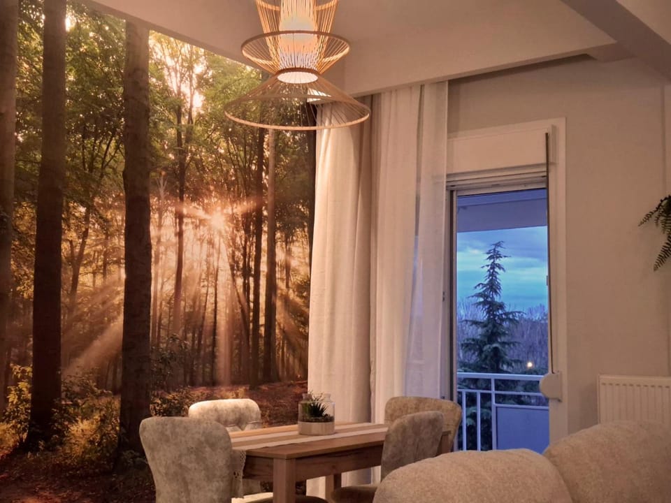 Natural landscape, View (from property/room), Dining area