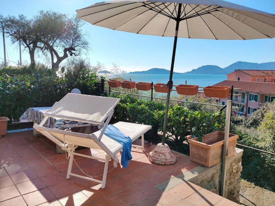 Balcony/Terrace, sunbed